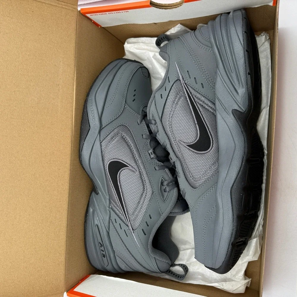 Nike Air Monarch IV Shoes Mens Size 12 Dark Grey Black Training 415445-020